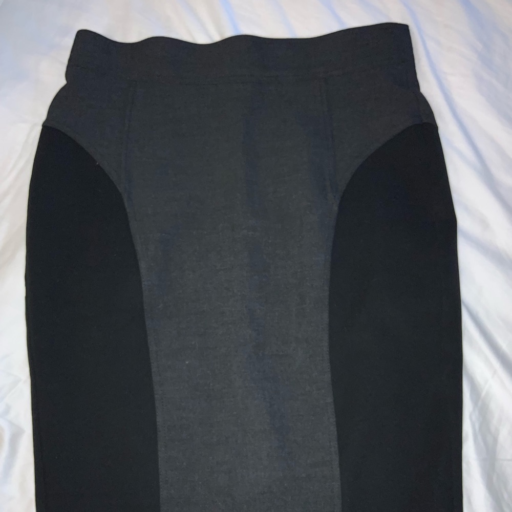 Burberry pencil skirt gray black us 6